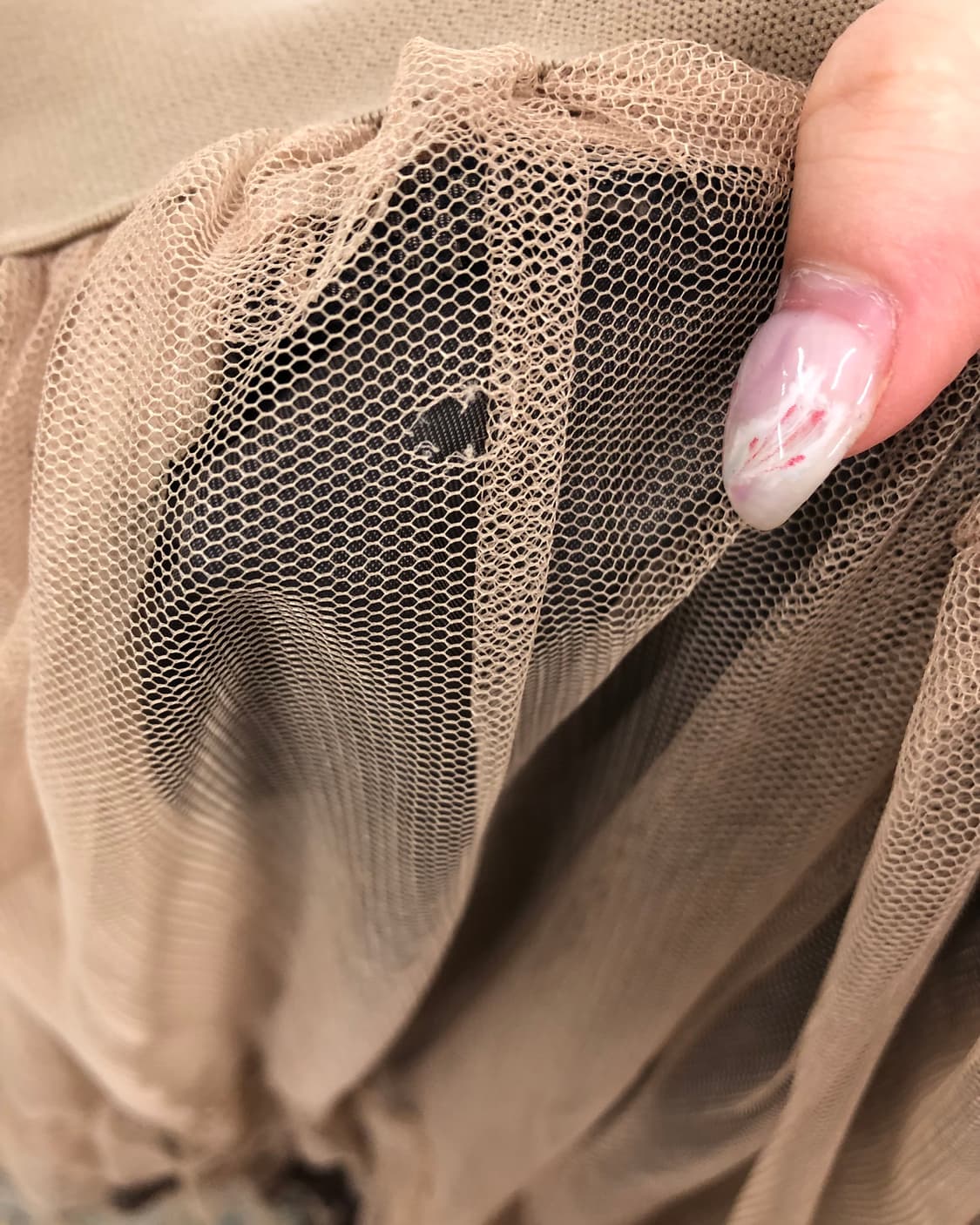 웜 캉캉 맥시 스커트 상품이미지3