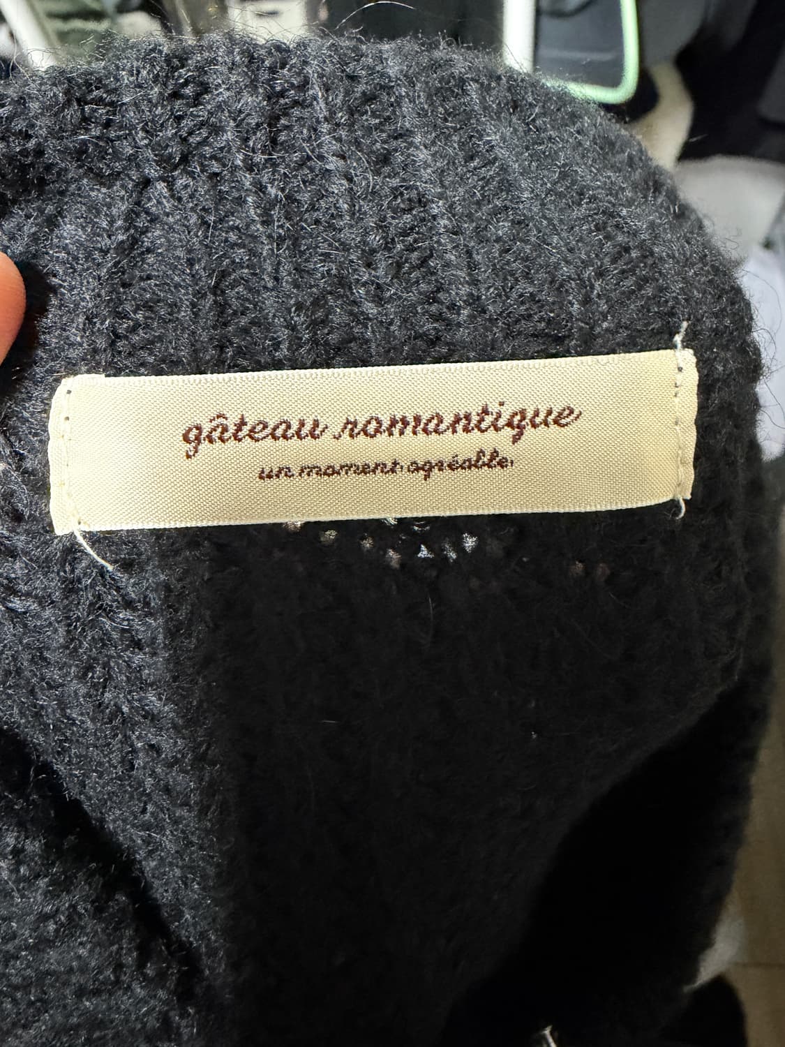 Gateau Romantique 일본 빈티지 가디건 상품이미지3