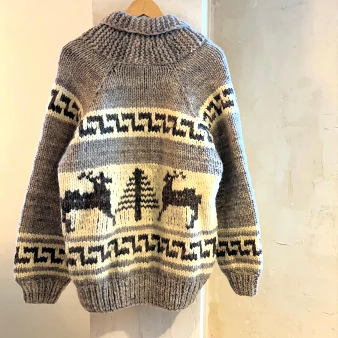 90's 핸드메이드 더플 코위찬 상품이미지3