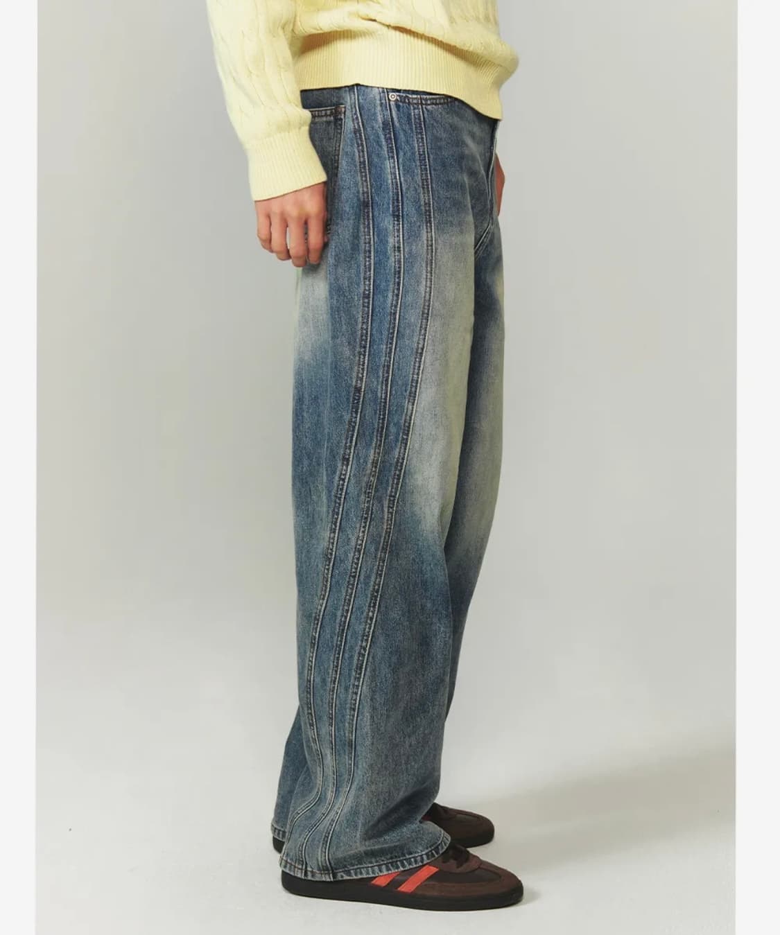 인템포무드 커브드 데님 상품이미지5