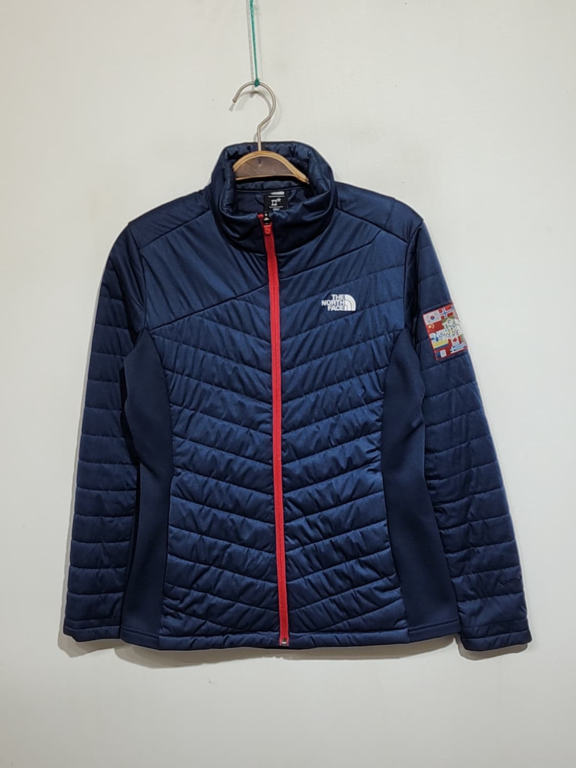 (M) 노스페이스 경량패딩 점퍼 네이비 평창올림픽 자켓  상품이미지1