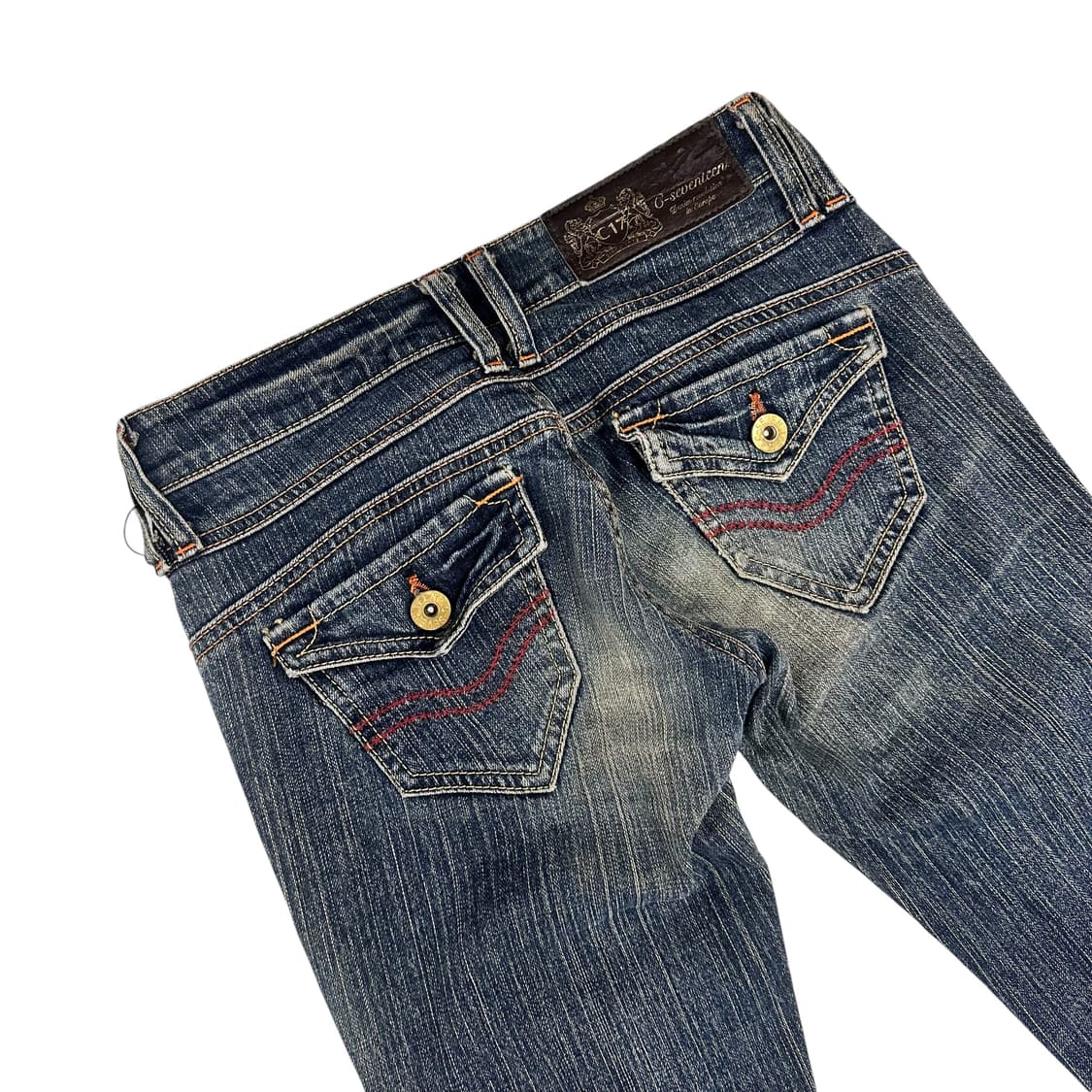Vintage Washing Denim Bootcut Pants 상품이미지5