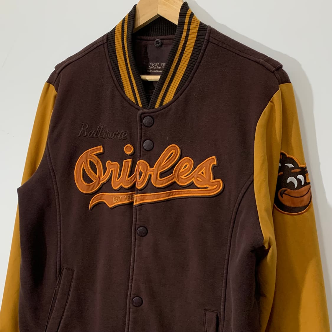 MLB 올드스쿨 브라운 스타디움 자켓 상품이미지2