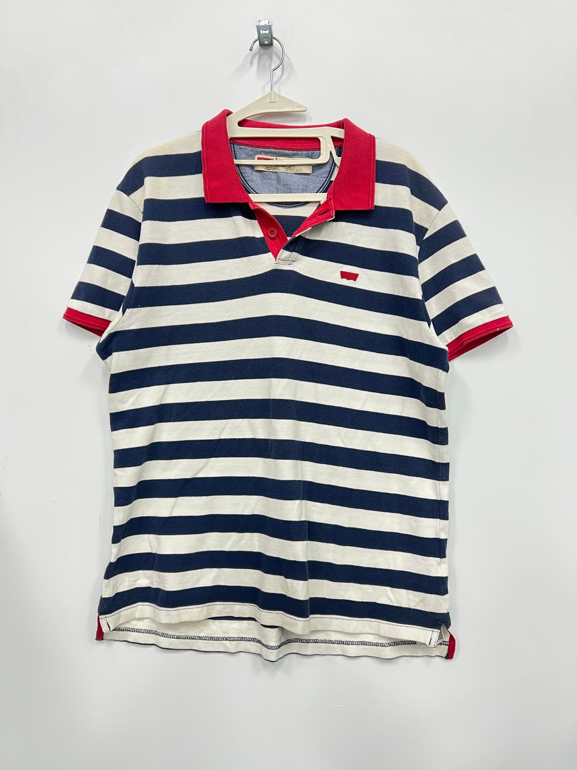 리바이스 무늬 반팔 카라티  상품이미지1