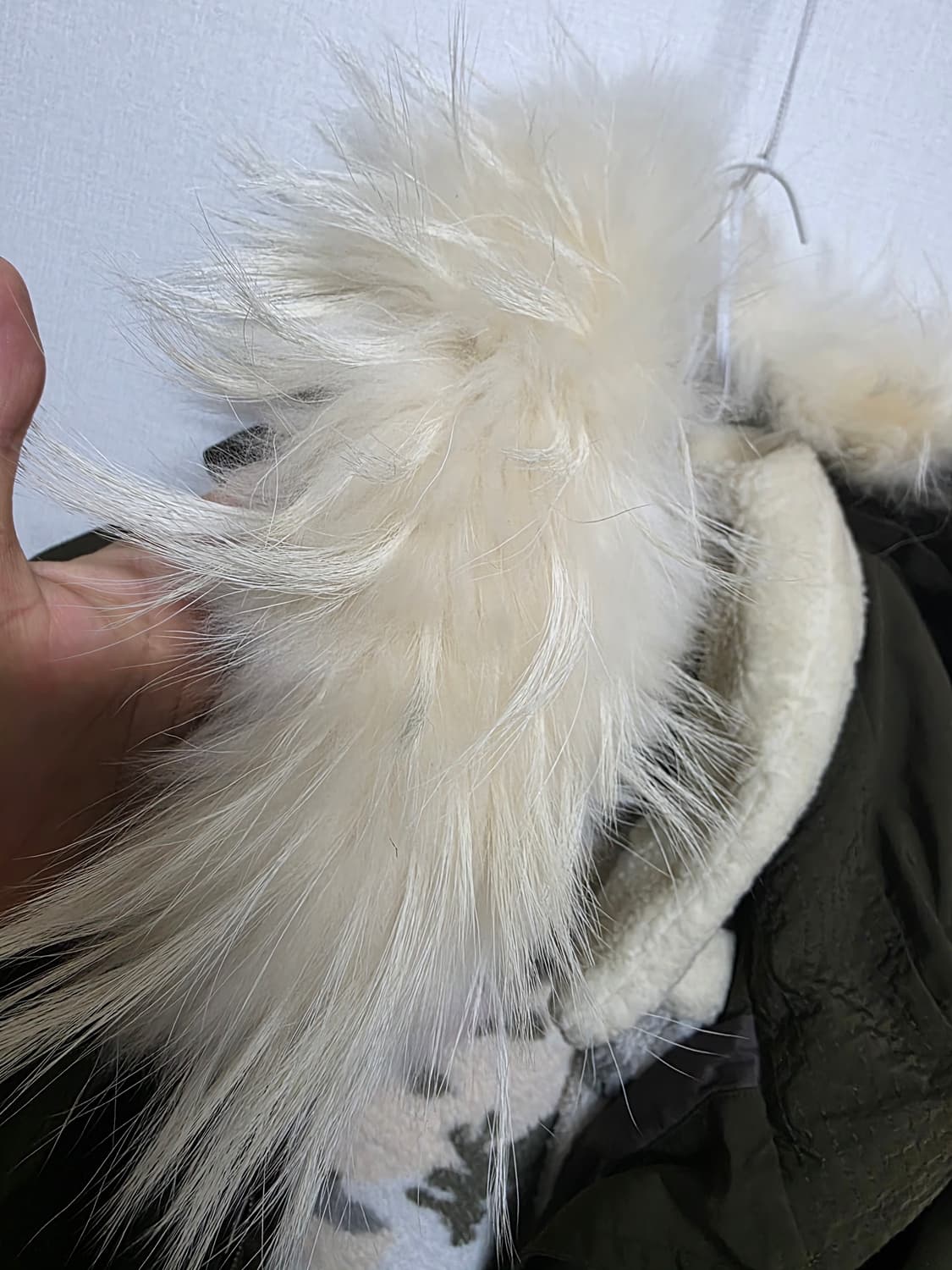 베네통 털 야상 상품이미지5