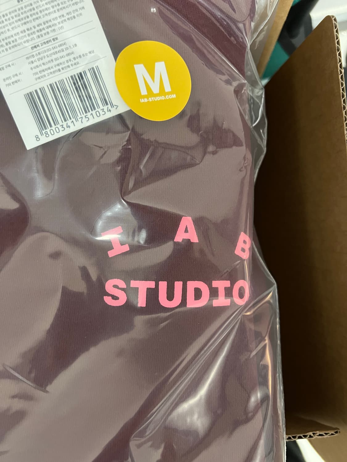 [M] 아이앱 스튜디오 아이앱 멀티 컬러 후드 새상품 상품이미지3