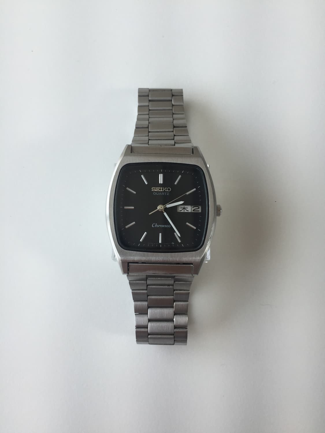 80s seiko chronos square quartz(ver.2) 상품이미지7