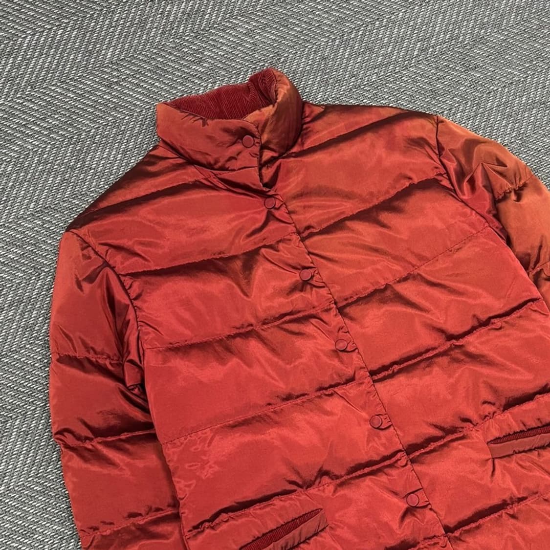 피아자셈피오네 코듀로이 패딩 점퍼 v0392 상품이미지3