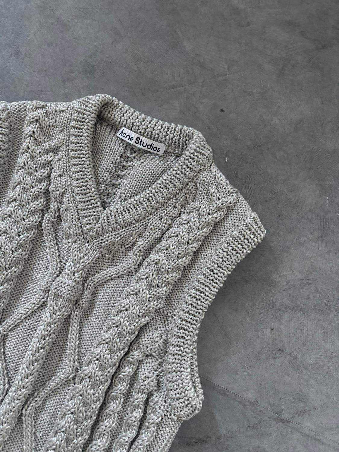 ACNE STUDIOS 아크네 스튜디오 케이블 베스트 상품이미지7