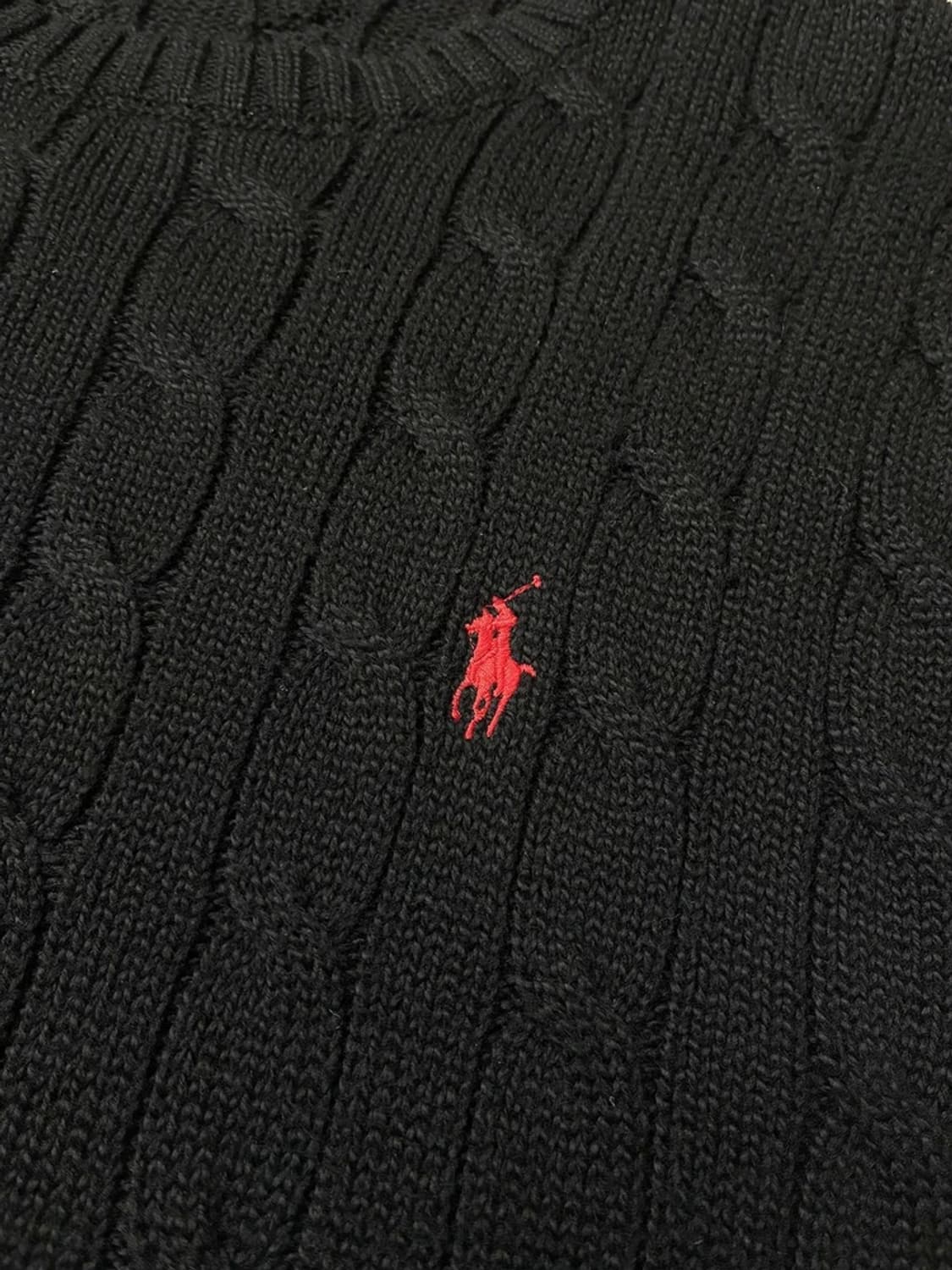 폴로 랄프로렌 큐알 신형 꽈배기 코튼 니트 PN5837 상품이미지3