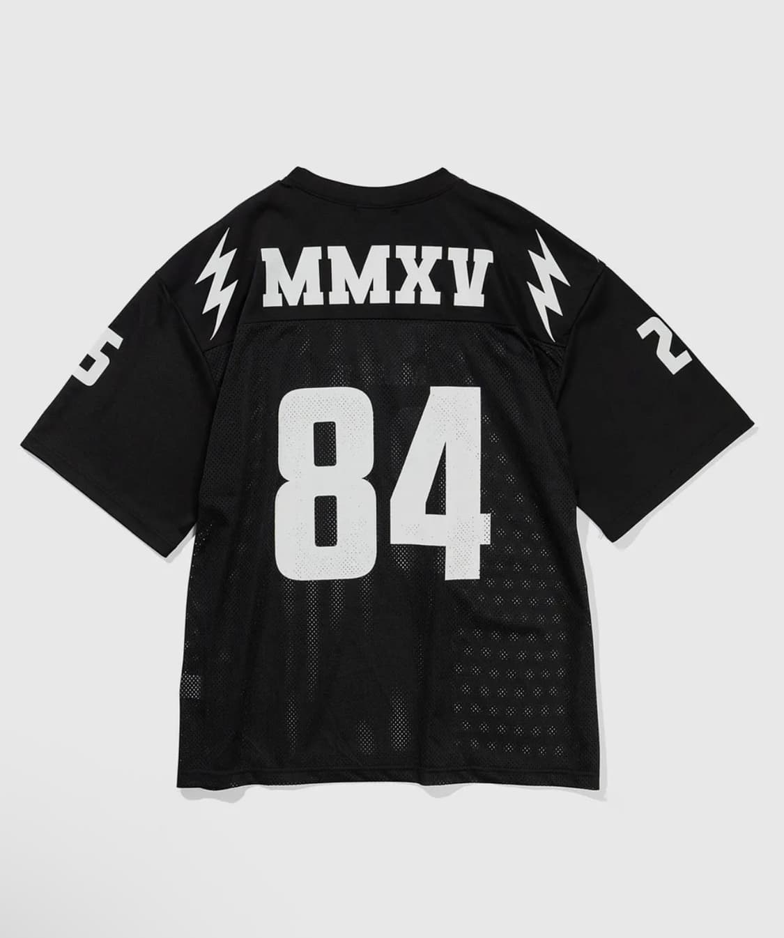 바스틱 믹스 풋볼 져지 반팔 티셔츠 블랙 L 상품이미지3