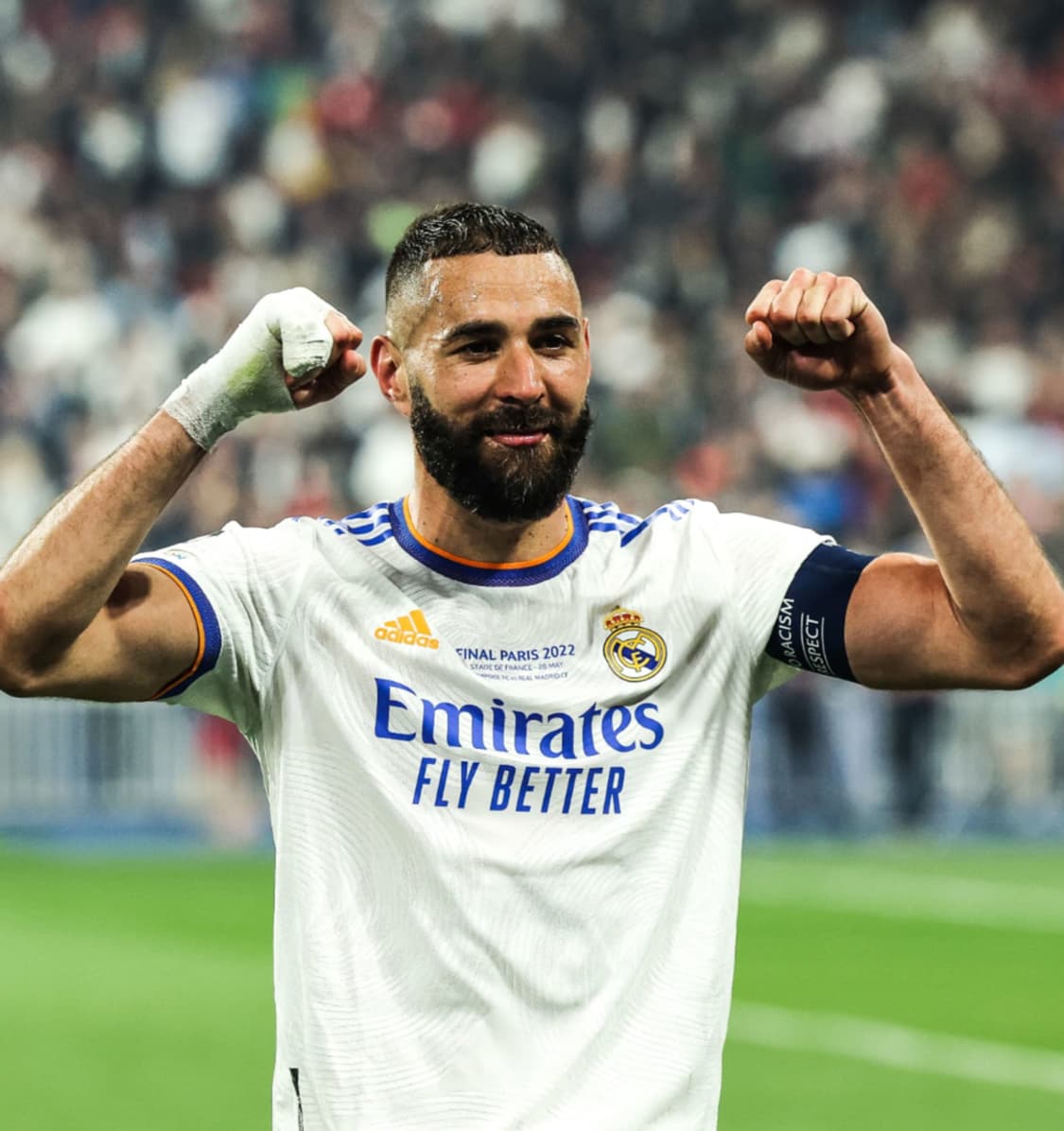 21-22 레알마드리드 챔스결승버전 벤제마 유니폼 XL사이즈 상품이미지8