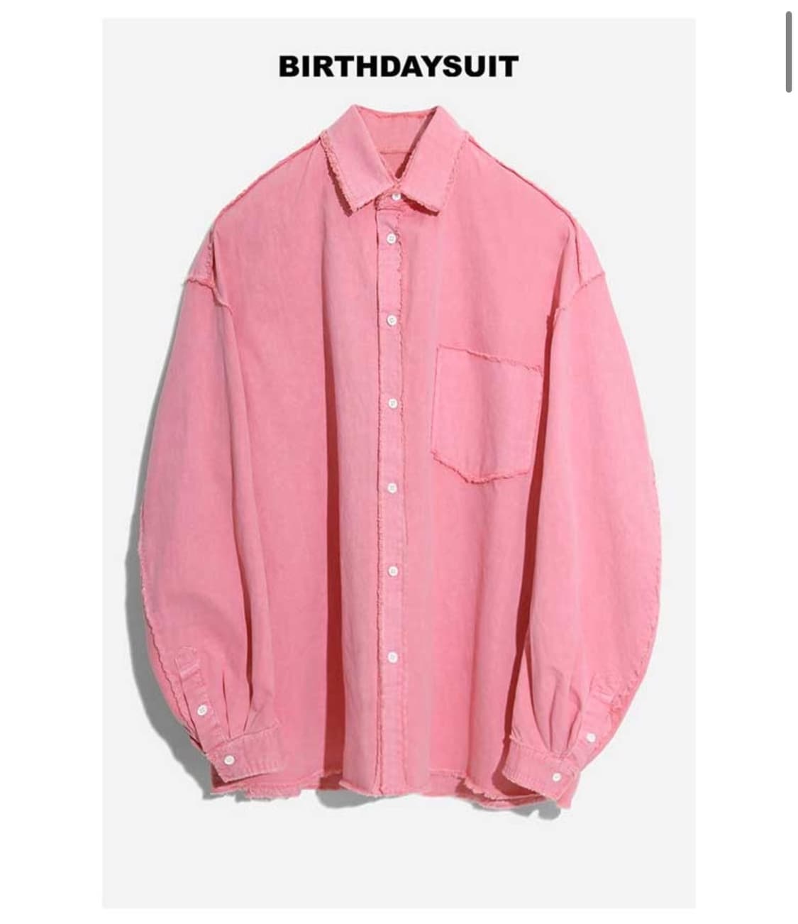 M) 벌스데이수트 남방 팝니다 상품이미지1