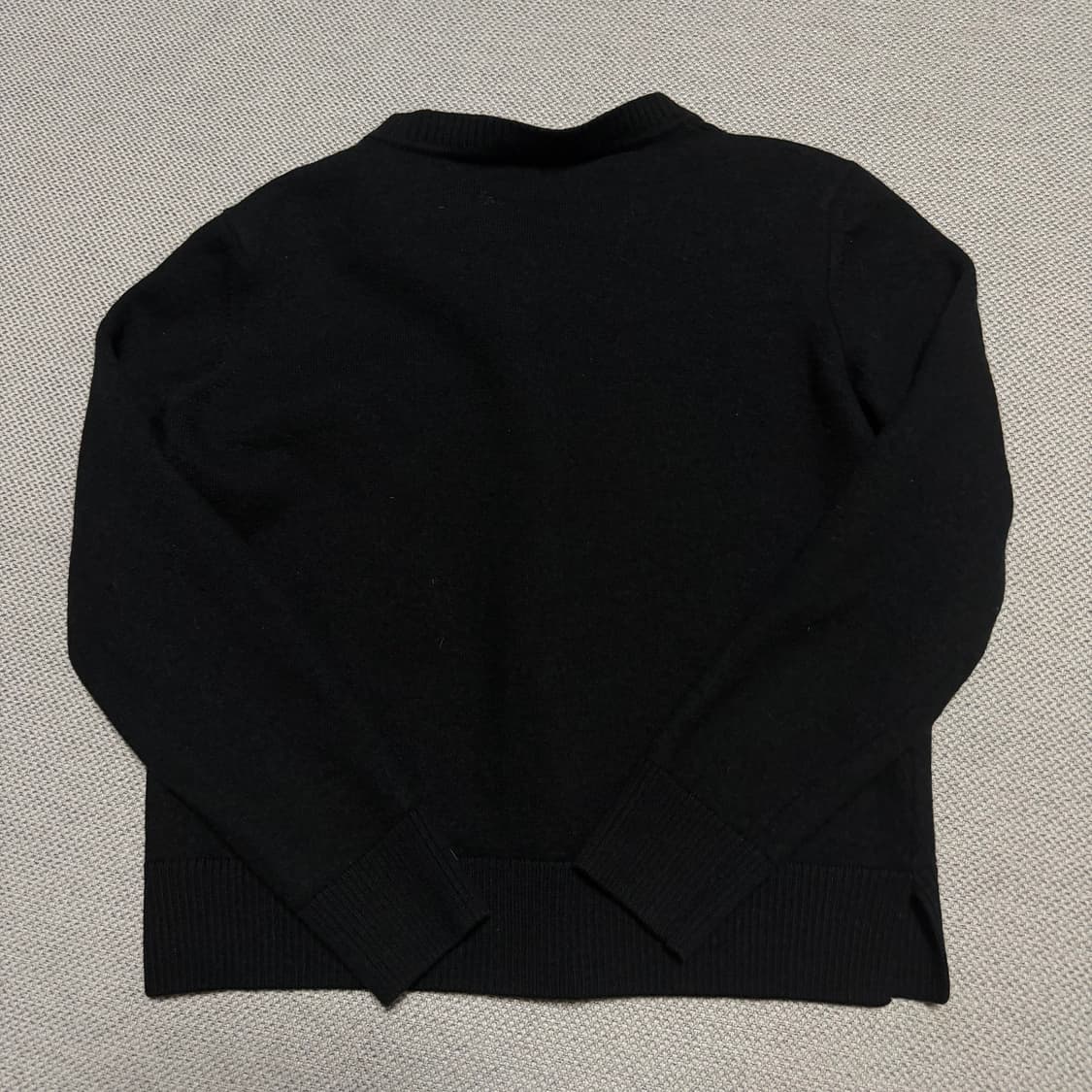 메종키츠네 더블폭스 블랙 가디건 상품이미지5