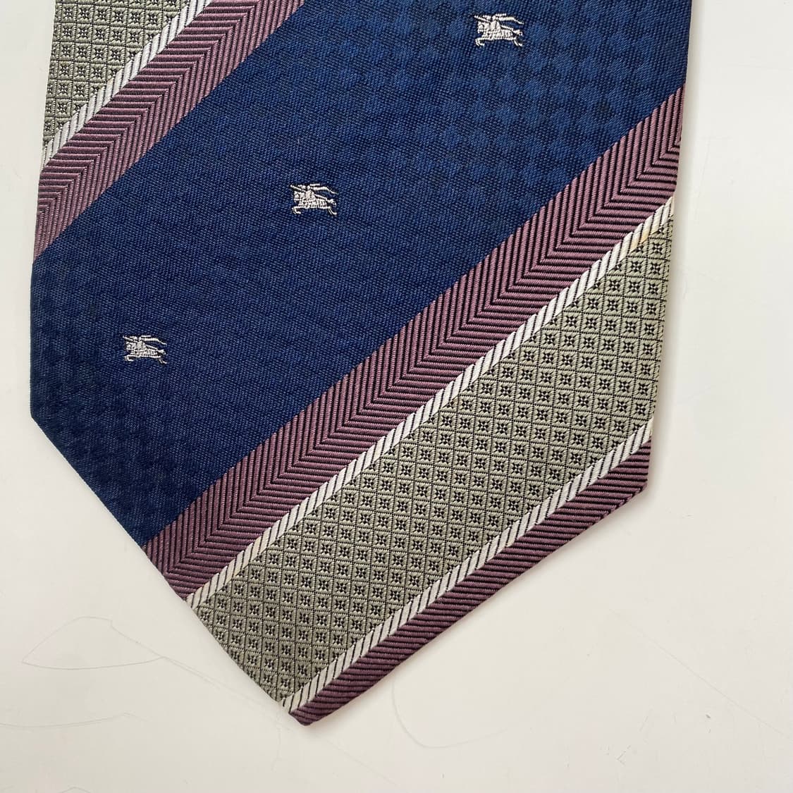 버버리 (Burberrys) 모노그램 정품 명품넥타이 상품이미지9