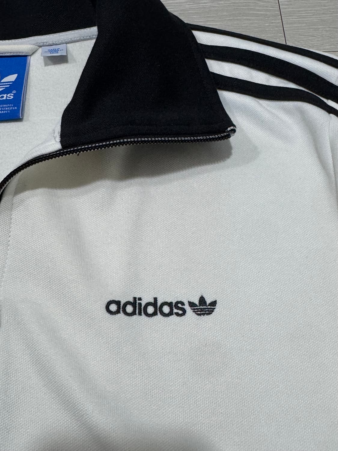 아디다스 흰검 베켄바우어 트랙탑 100 상품이미지3