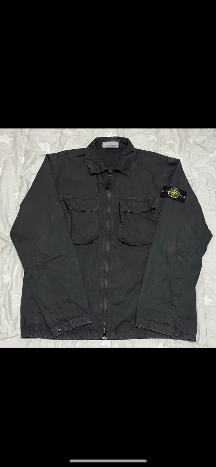 스톤아일랜드 올드이펙트 오버셔츠 22ss L 상품이미지1
