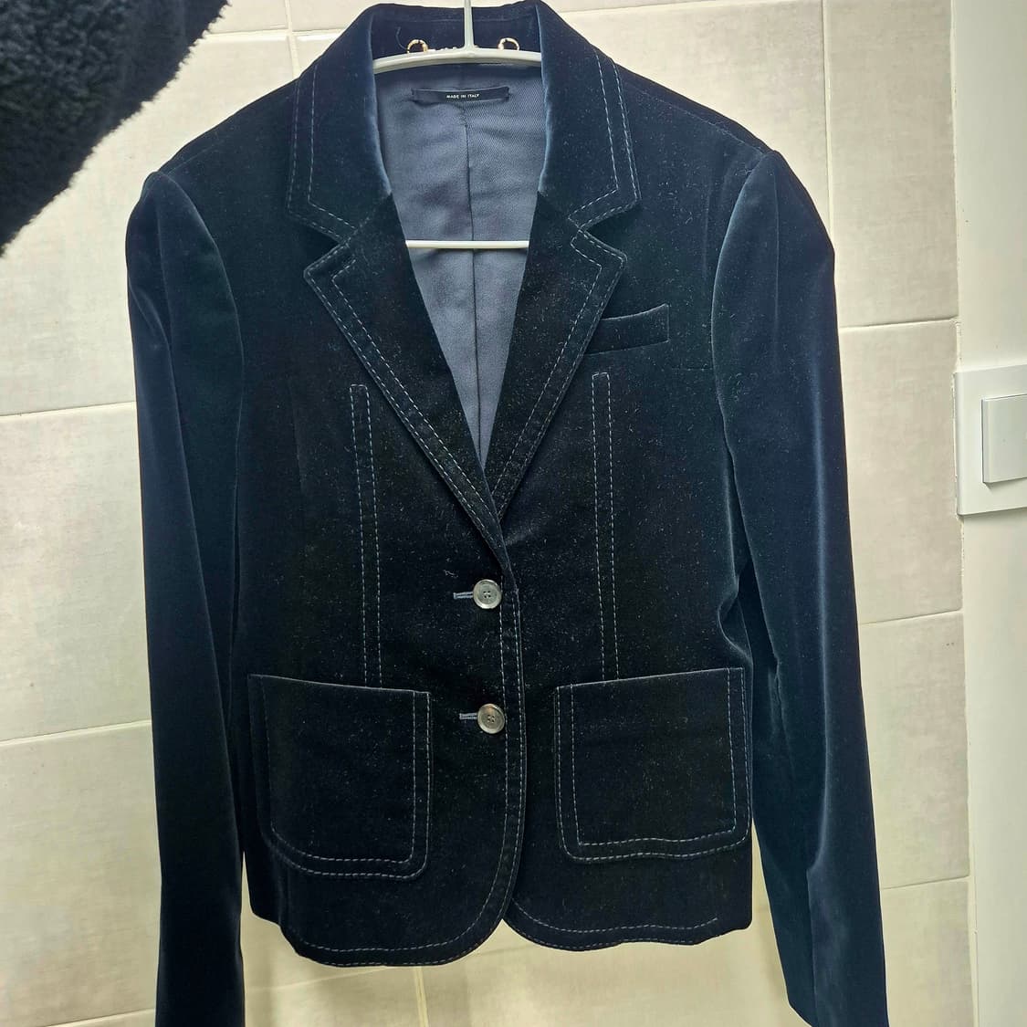 구찌 벨벳 자켓 정품 국문택!(시원하게 네고가능) 상품이미지1