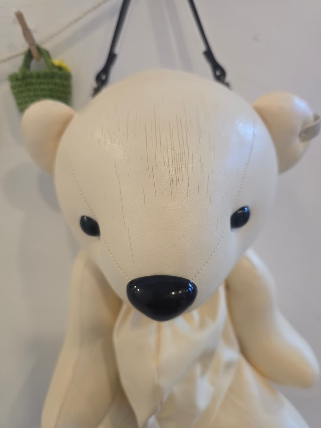 곰돌이 레더토트백 상품이미지9