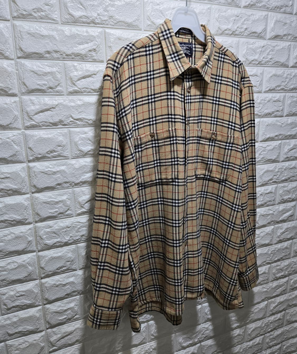 버버리 노바체크 셔츠 남방 100~105 상품이미지2