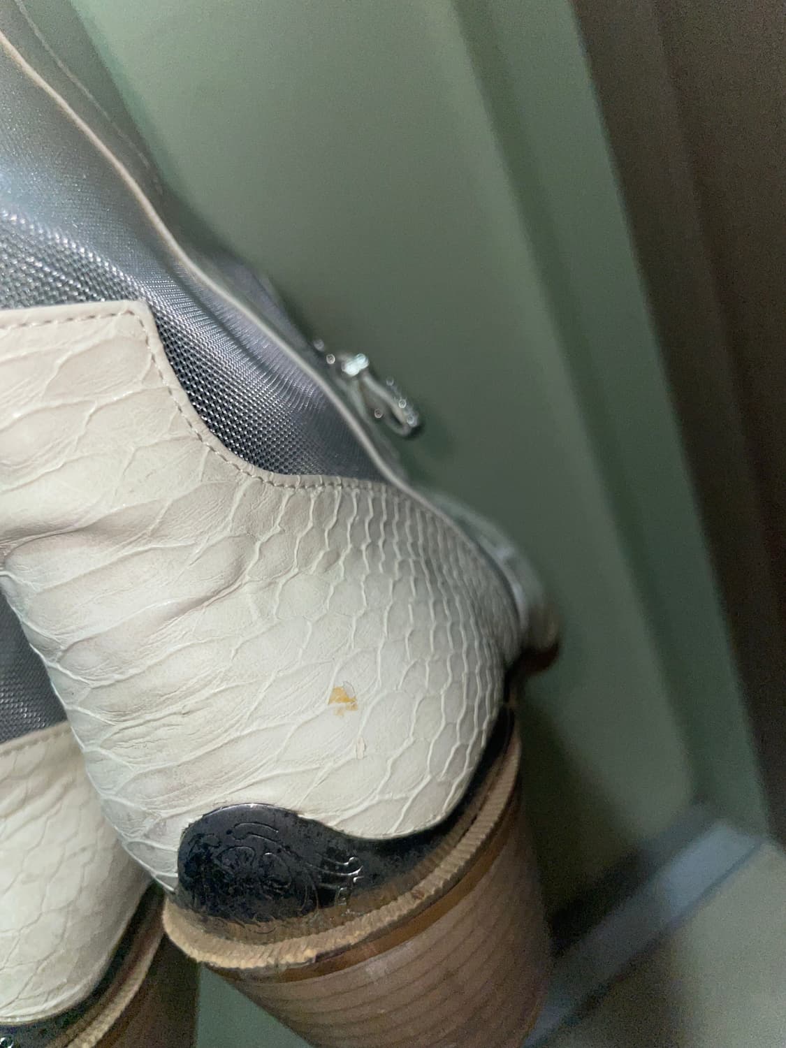 2000 아카이브스 웨스턴 부츠 (아이보리, 240) 상품이미지8