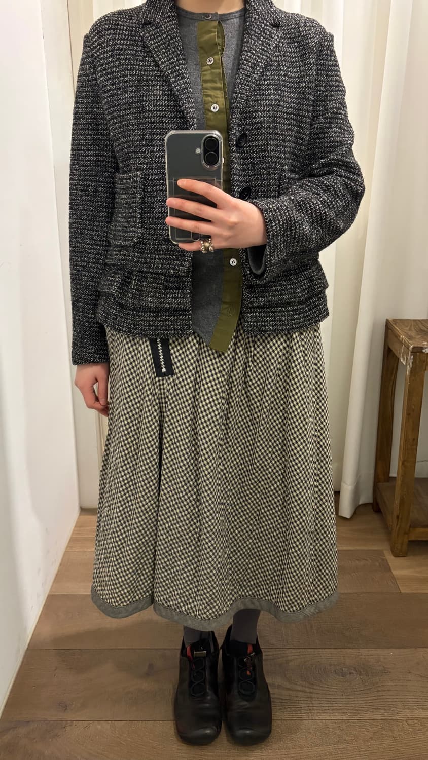 Ruffle Layer Tweed Jacket 상품이미지2