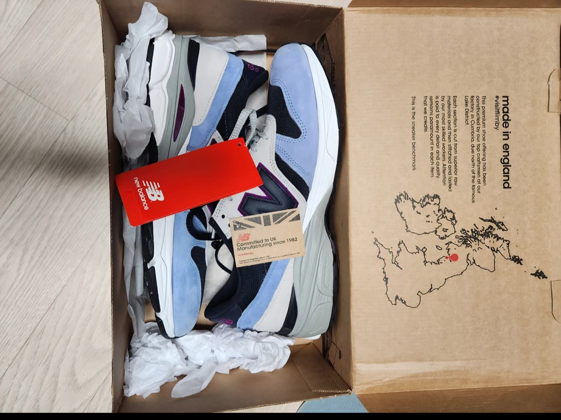 새상품)made in u.k 뉴발란스 m7709 275 상품이미지2