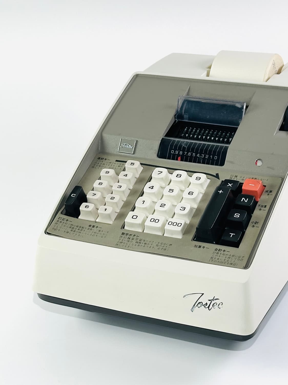 도시바 빈티지 tostec 전기기계식 계산기 상품이미지5