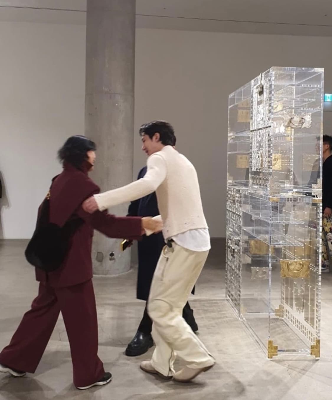 엔타이어스튜디오 지퍼 카고팬츠 xs 이수혁 착용제품 상품이미지3