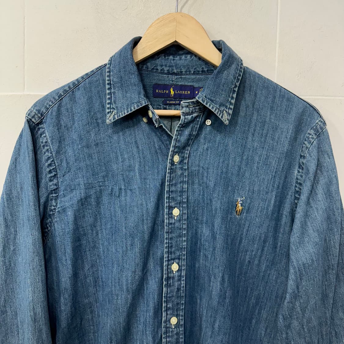 폴로 랄포르렌 데님 셔츠 상품이미지2