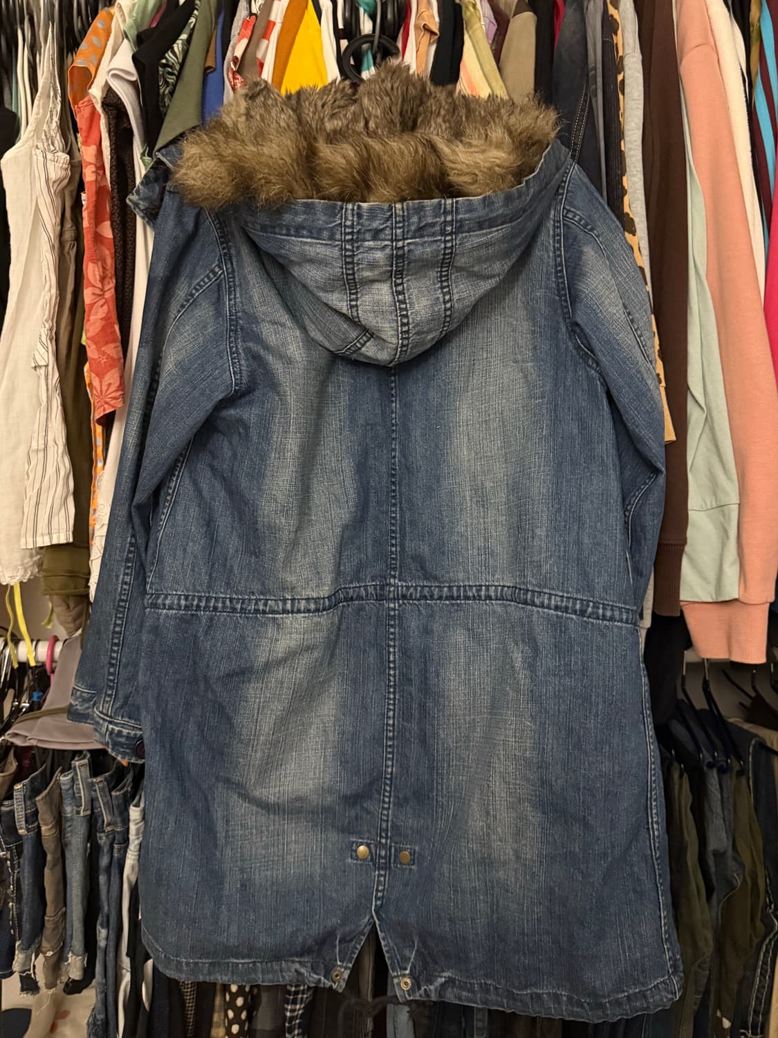 청 퍼자켓 상품이미지3