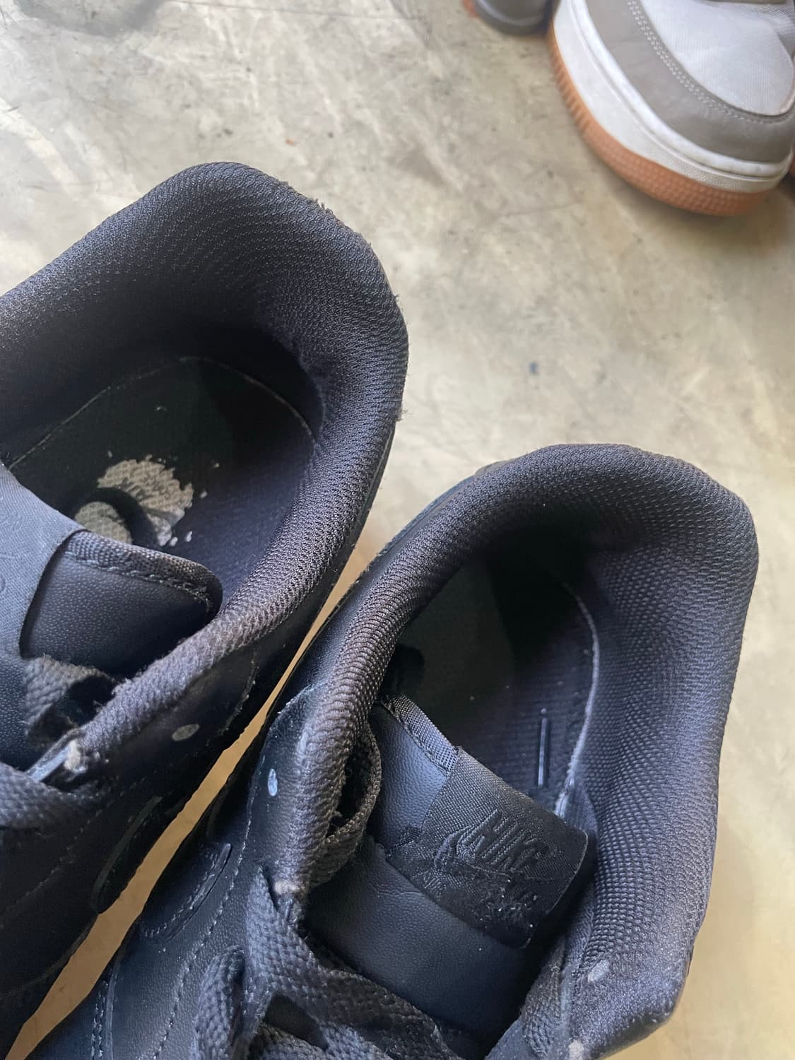 나이키 에어포스1 블랙 270 상품이미지7