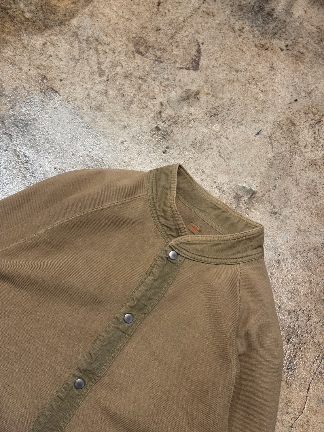 F ) BOSTON-NINE Sweat Snap Cardigan 상품이미지5