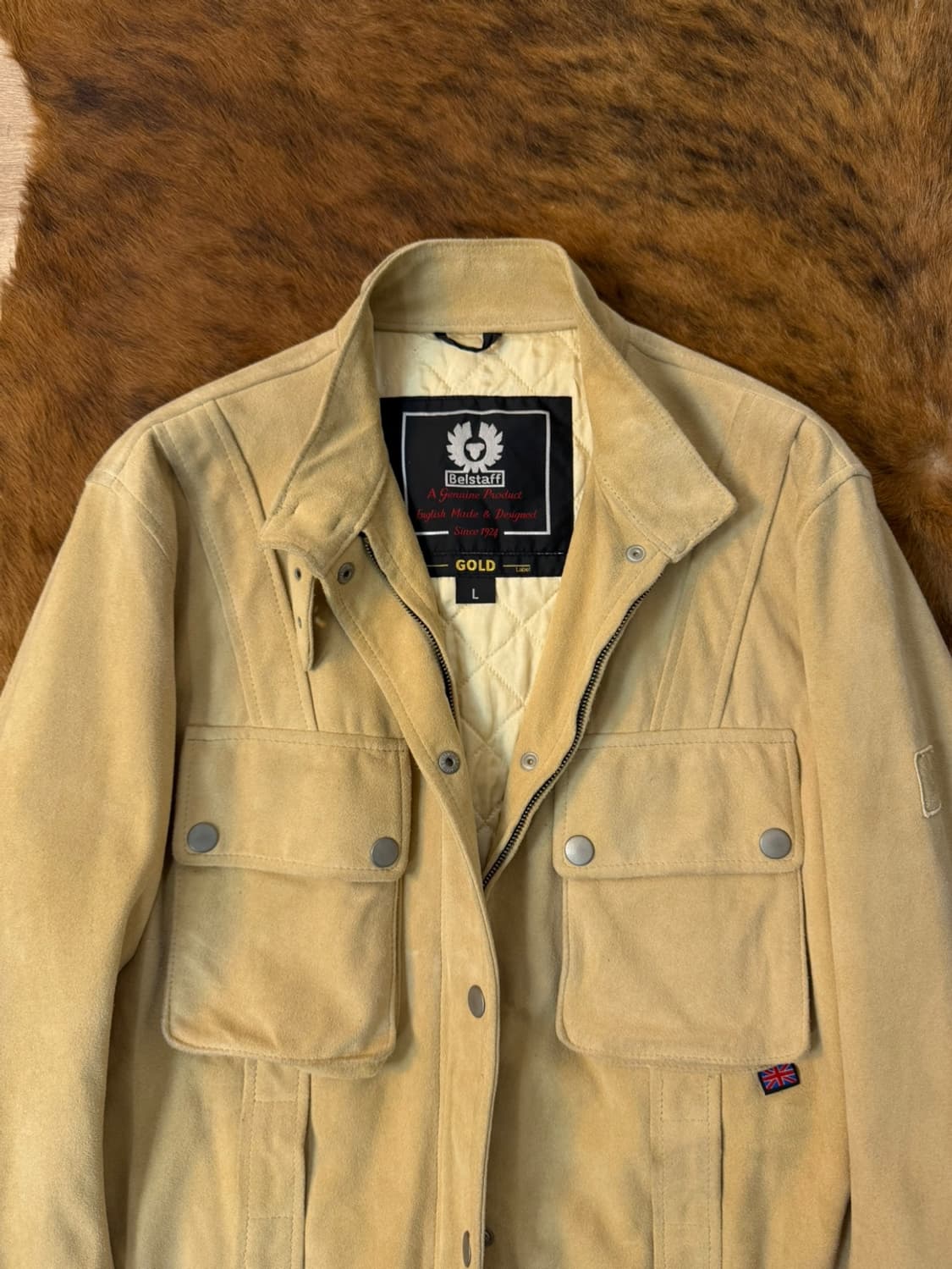 벨스타프 아비터 스웨이드 자켓 상품이미지2