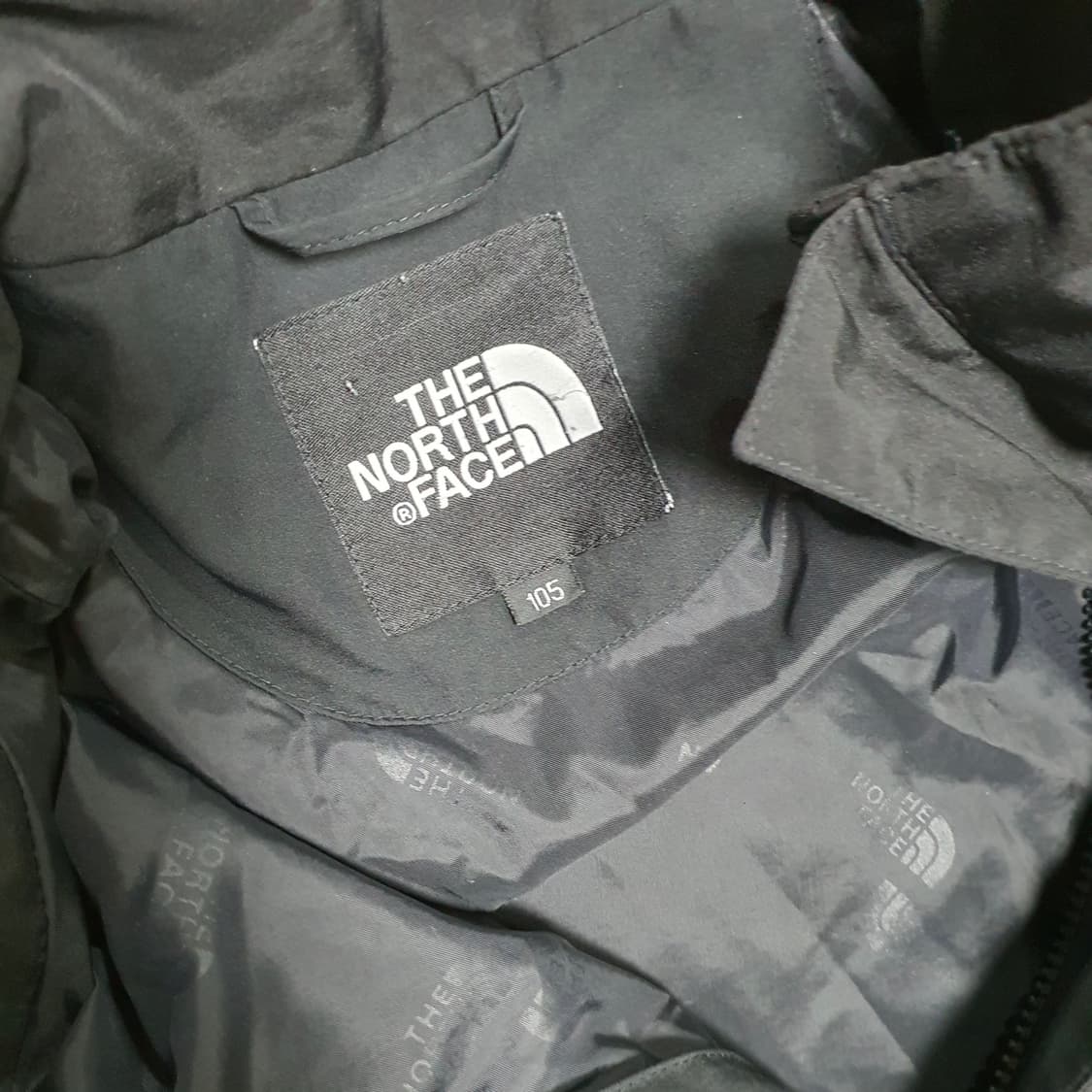 ✨ (바배) 노스페이스 고어텍스 블랙 바람막이 자켓 상품이미지4