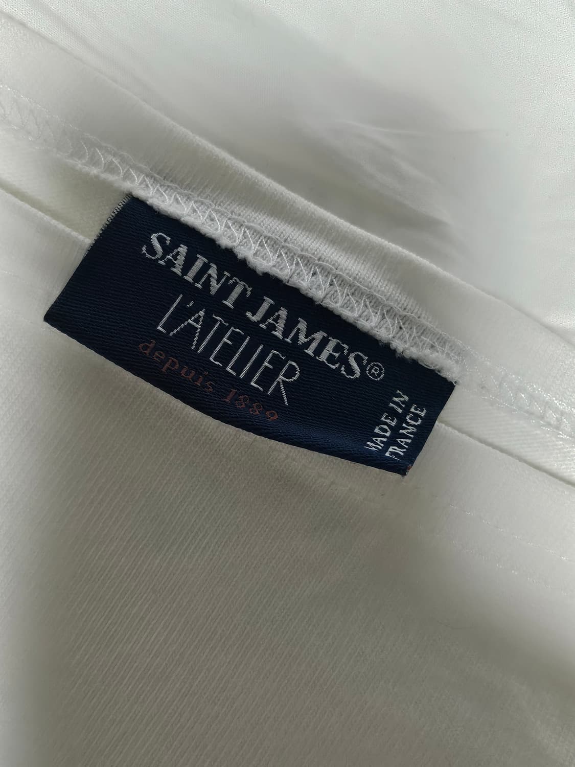 세인트제임스 스트라이프 롱슬리브 긴팔티셔츠 M 상품이미지2