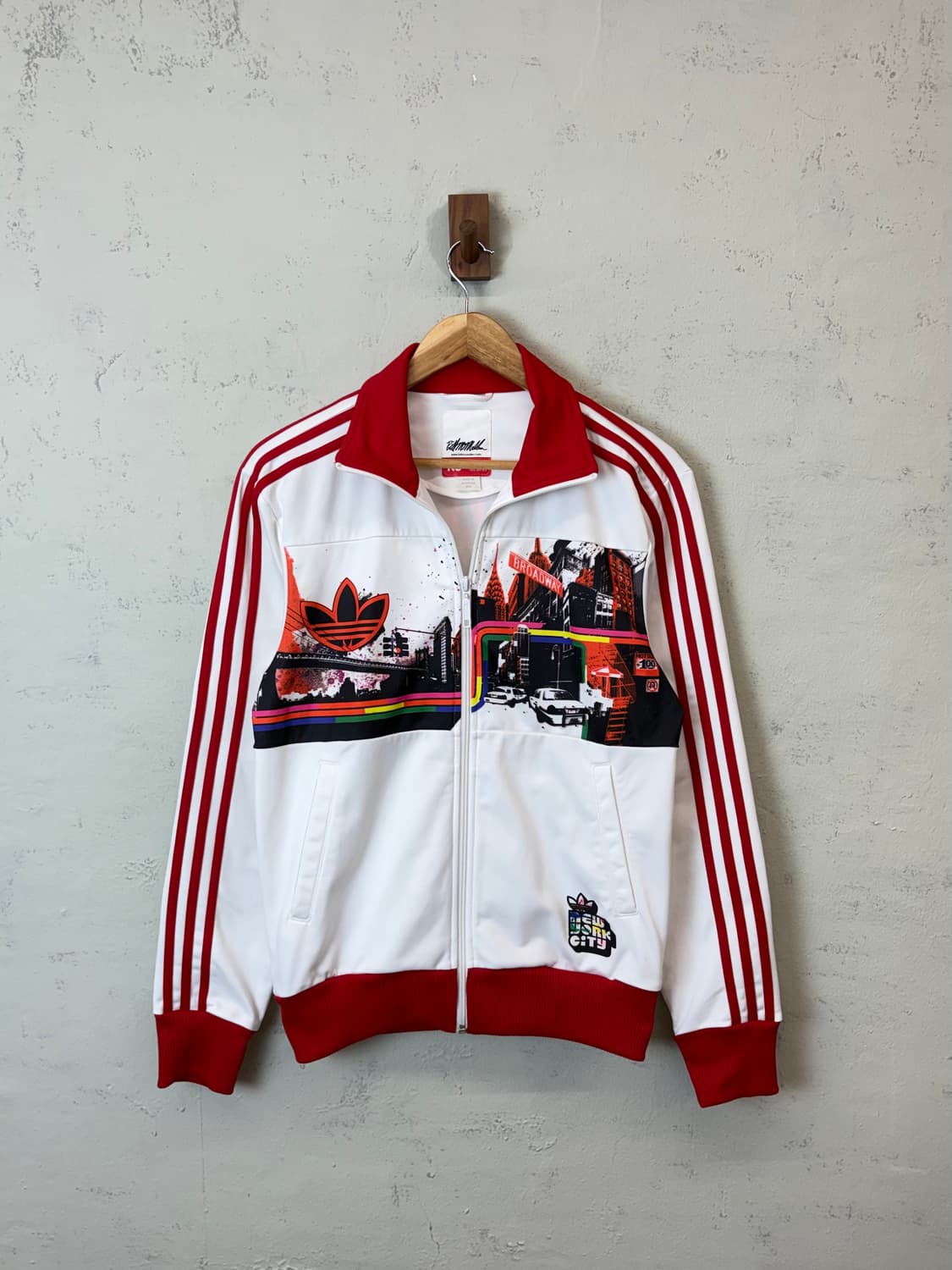 아디다스 아디컬러 한정판 뉴욕 맨해튼 트랙탑 져지 상품이미지1