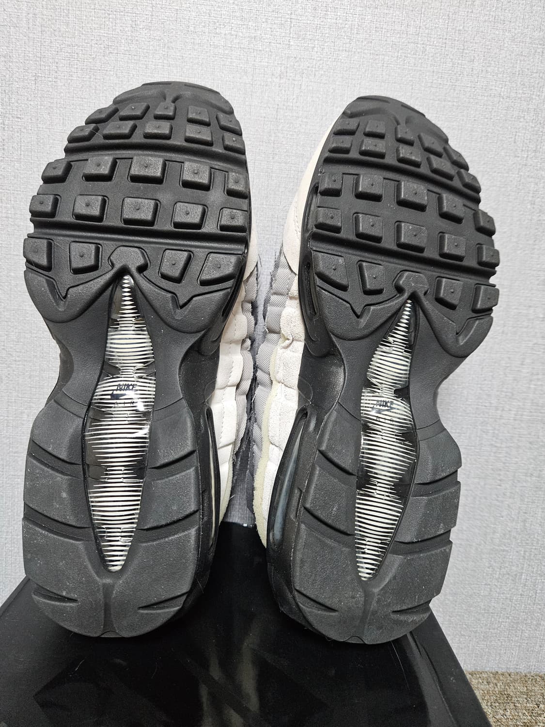 나이키 꼼데가르송 옴므 플러스 에어맥스95 차콜 남240 여245 상품이미지5