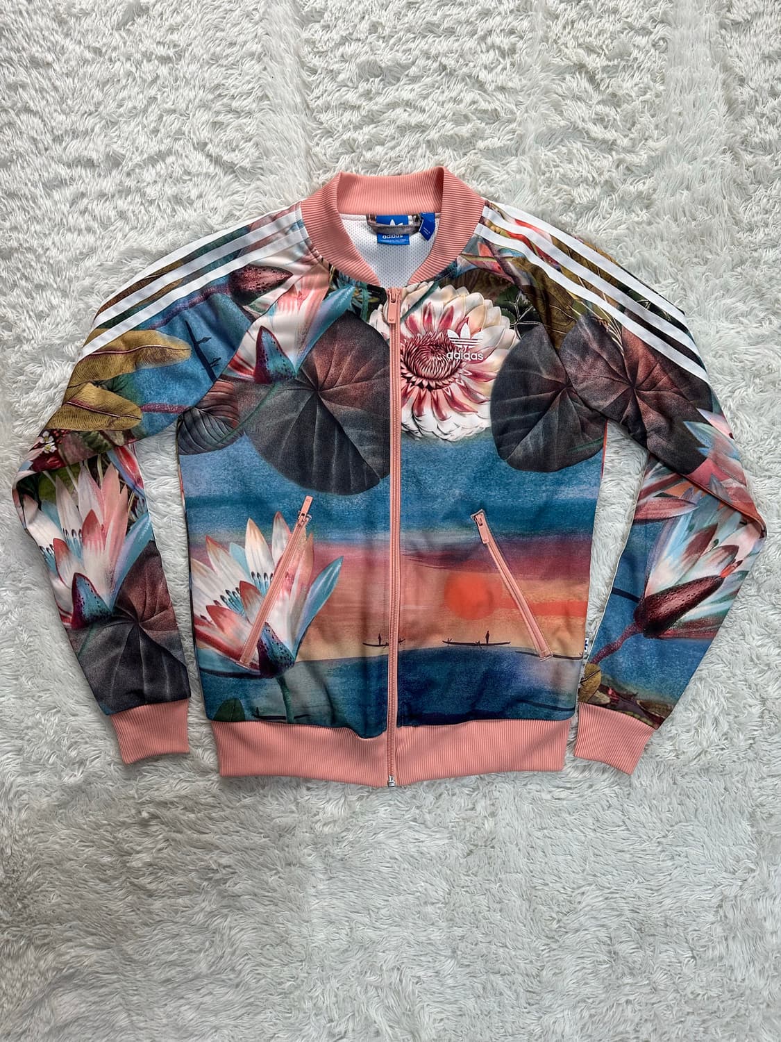 아디다스 여성 꽃무늬 집업 85 상품이미지3