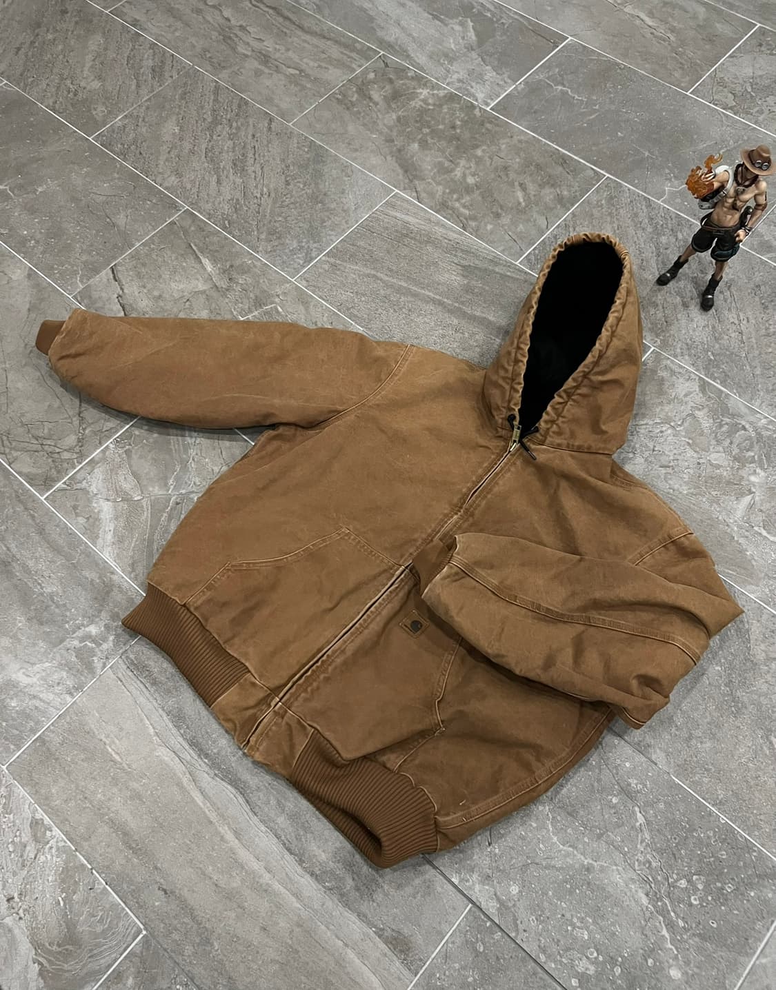 (XL)칼하트 덕 액티브 후드자켓 J130 BRN 칼하트브라운 상품이미지7