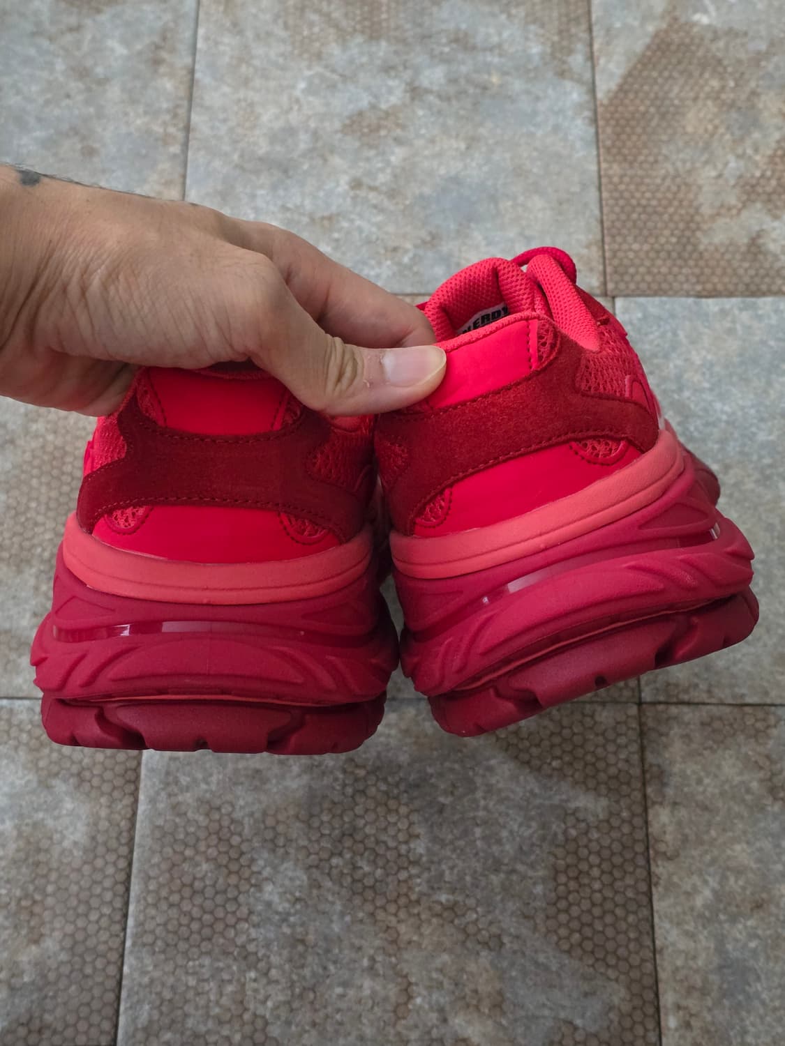 (270)널디 러너 하이 레드  상품이미지7