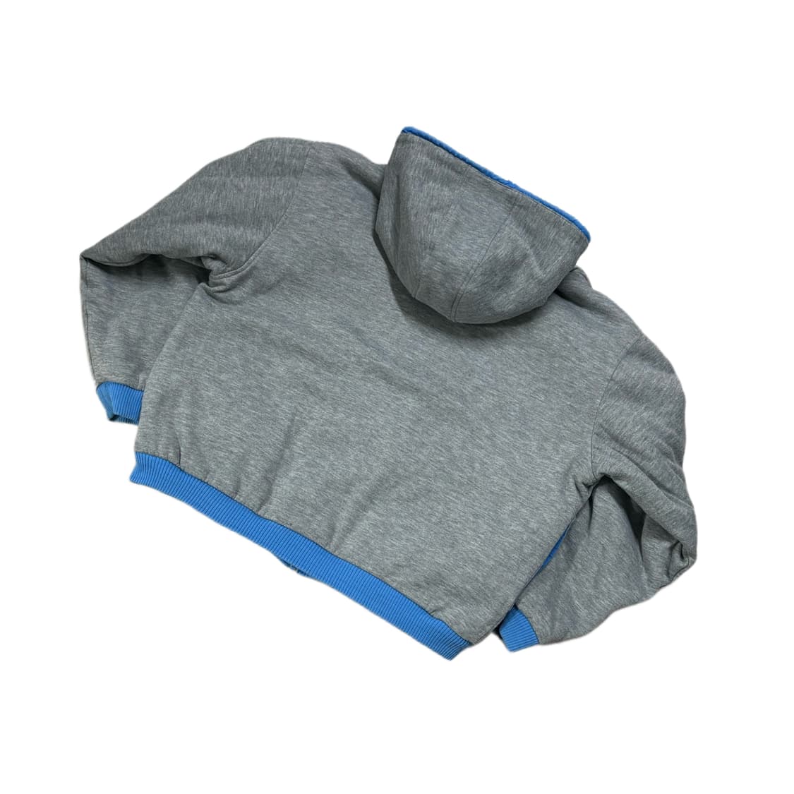 아디다스 리버서블 스펠아웃 백로고 누빔 점퍼 하늘색 상품이미지8