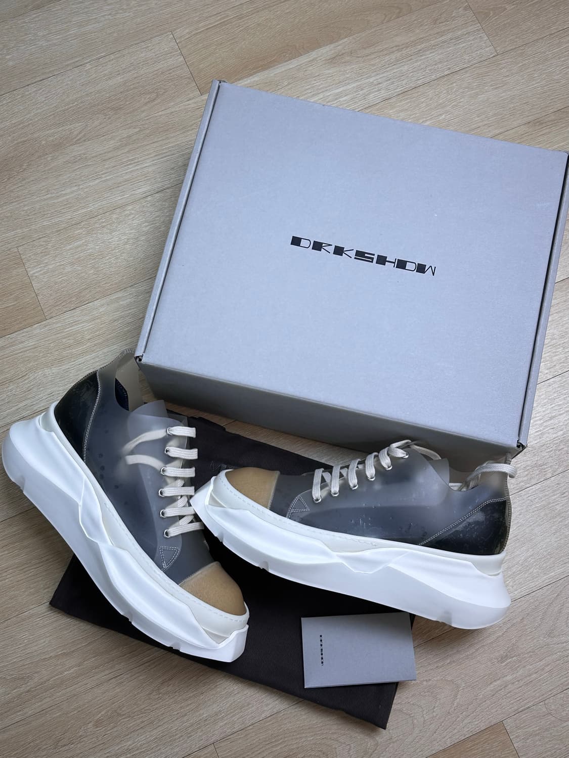 [43.5] 릭오웬스 앱스트랙트 컨버스 로우 상품이미지1