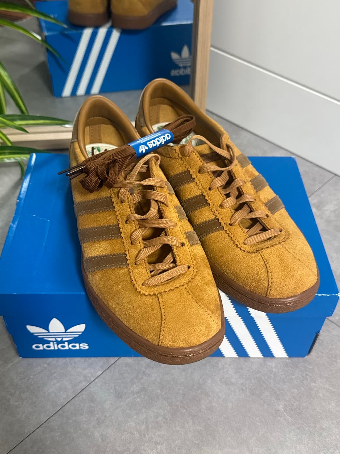 아디다스 토바코 그루엔 메사 브라운 데저트 (245) 상품이미지1