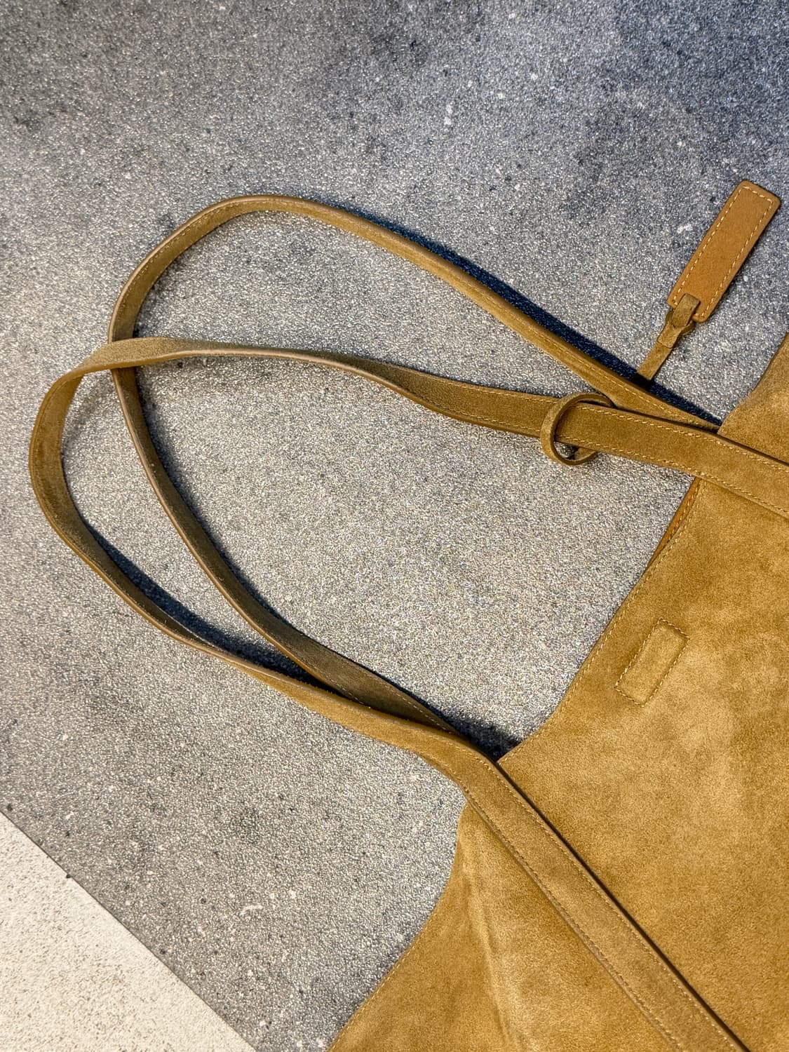Suede Shopper Bag_Camel 상품이미지8