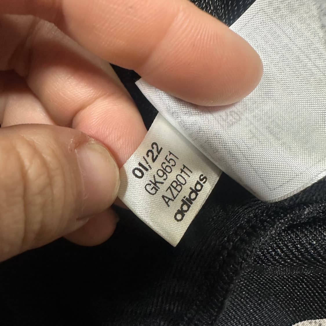 ✨ (바배) 아디다스 블랙 삼선 트랙탑 져지 상품이미지5