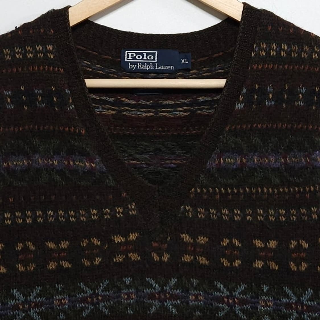 105)Polo 폴로 랄프로렌 페어아일 울 니트조끼 상품이미지2