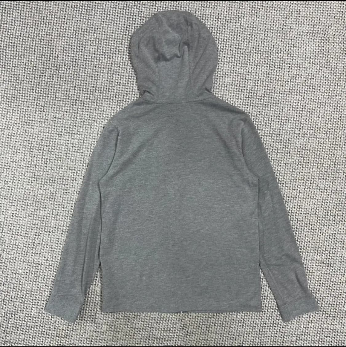 나이키 키즈 그레이 후드집업 75(L) 상품이미지2