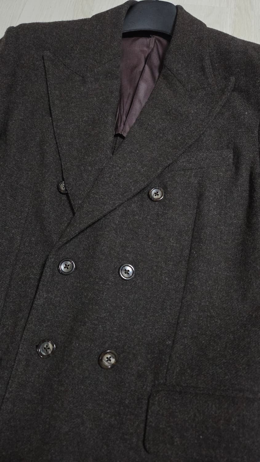(착샷) 돌체 & 가바나 더블 울 블레이저 자켓 브라운 상품이미지9