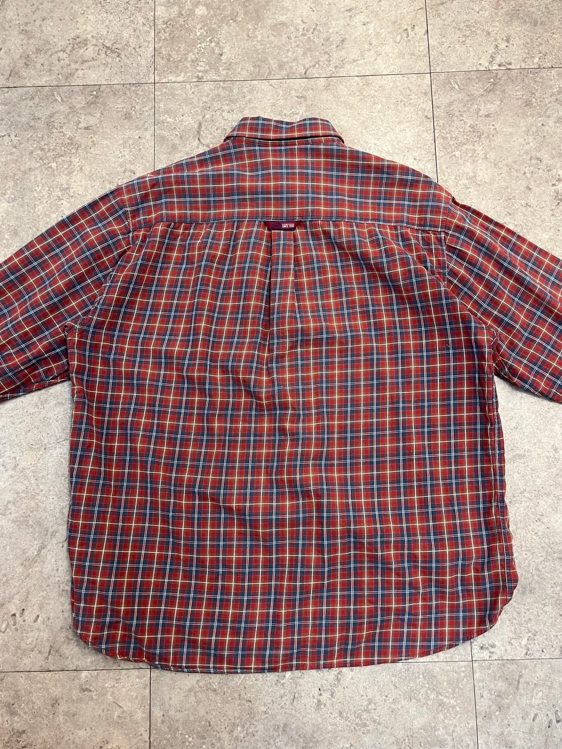 후부 체크 셔츠 레드 105 #csz2961 상품이미지6